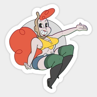 Doozy Lulu in Color Sticker